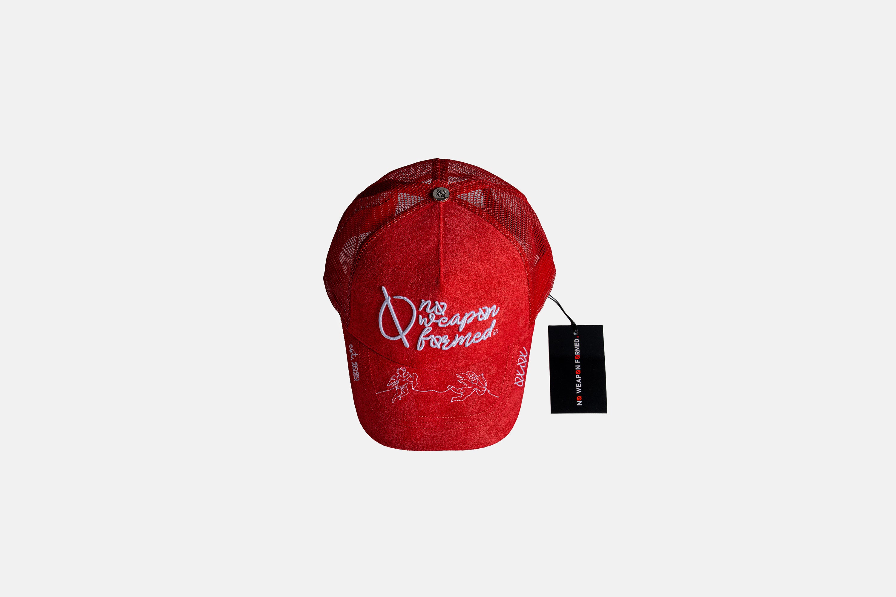 Suede String Angel Trucker Snapback – No Weapon Formed Collection