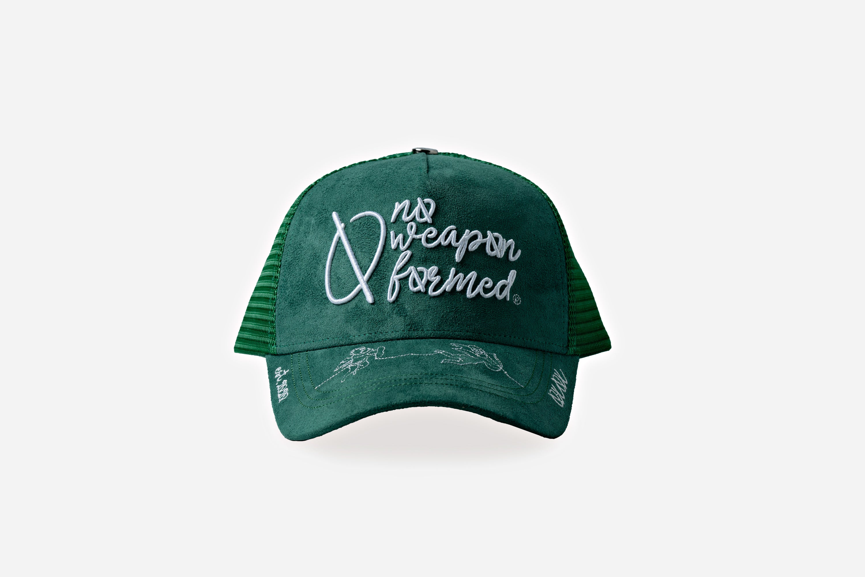 Suede String Angel Trucker Snapback – No Weapon Formed Collection