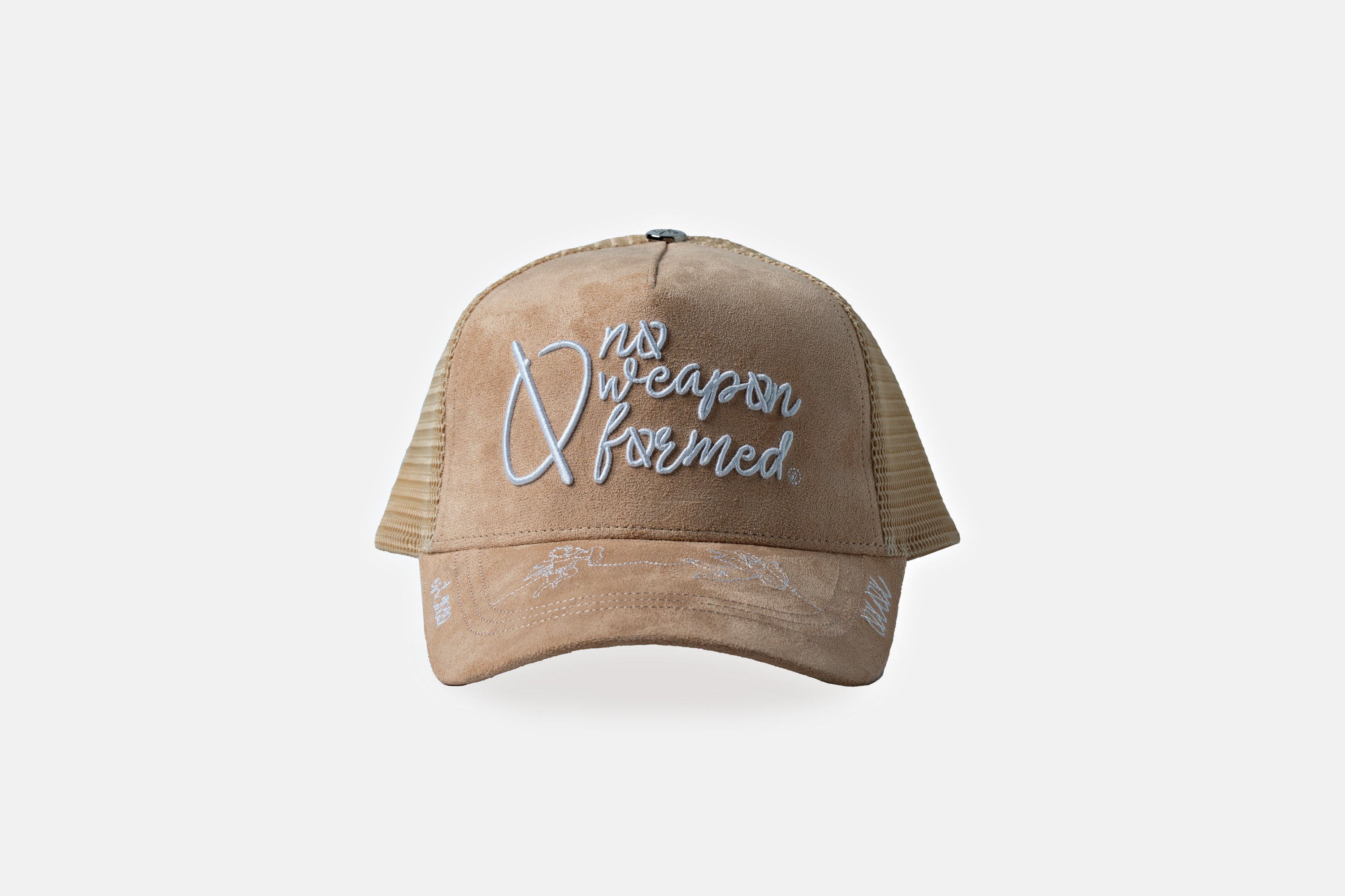 Suede String Angel Trucker Snapback – No Weapon Formed Collection