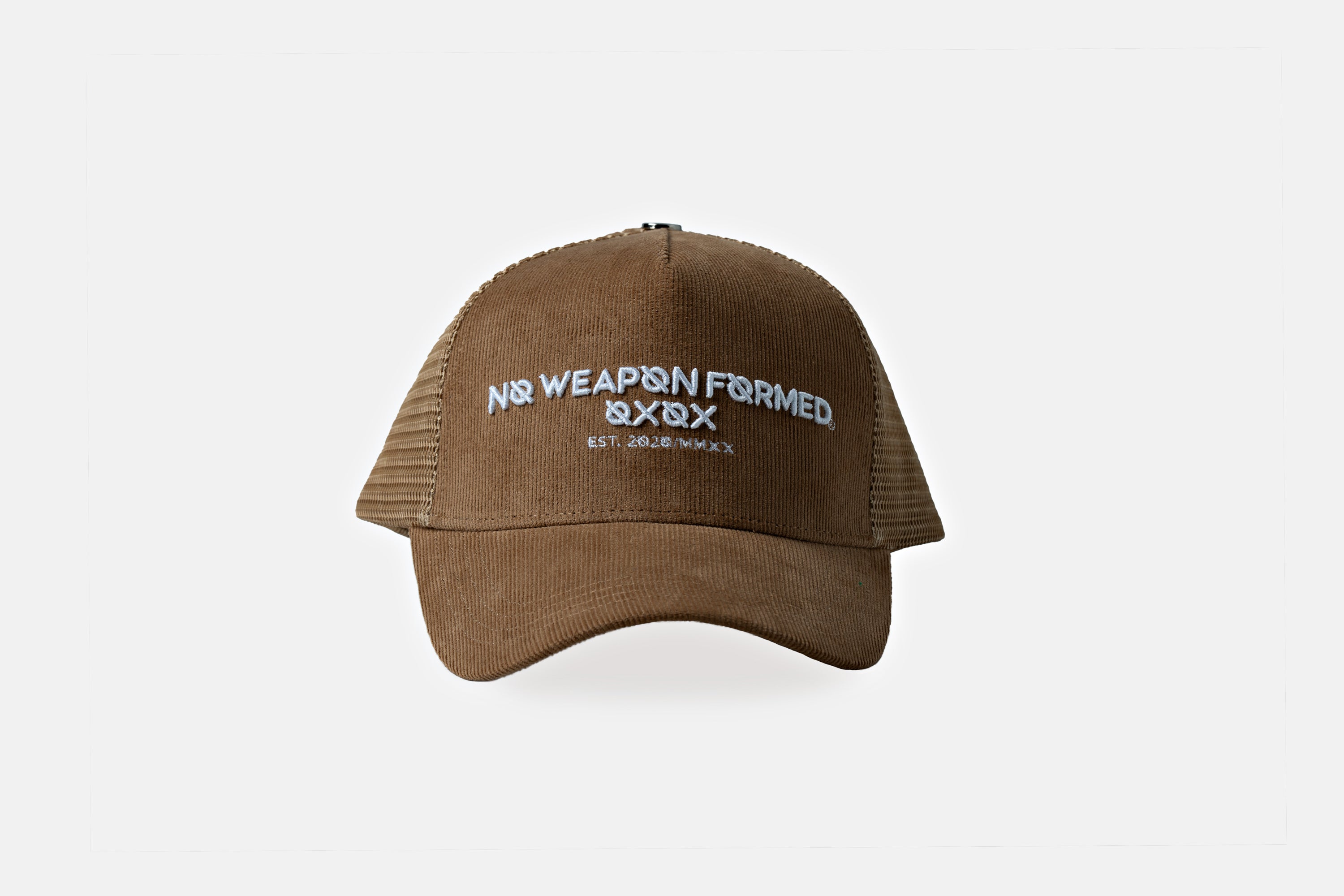 Corduroy Trucker Snapback Hat – No Weapon Formed Collection