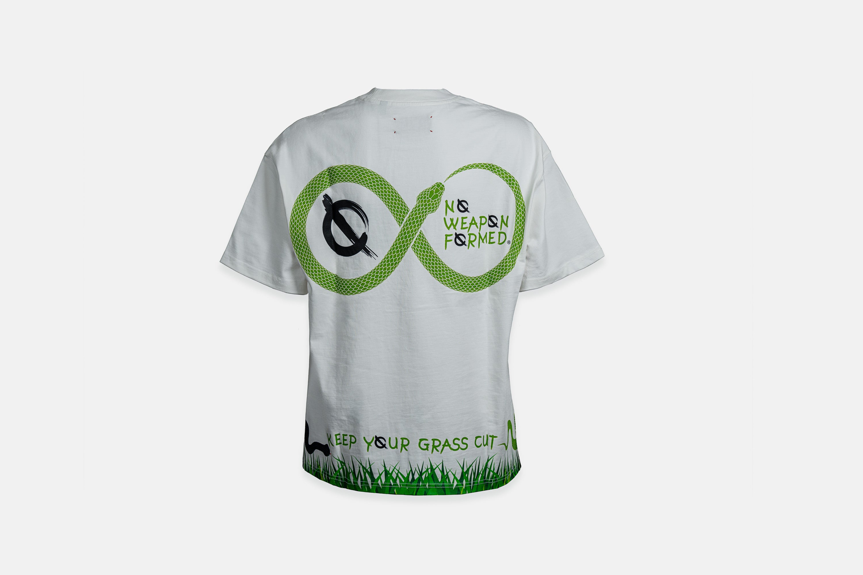 No Snakes Formed Shall Prosper Oversized Tee – Year of the Snake Collection