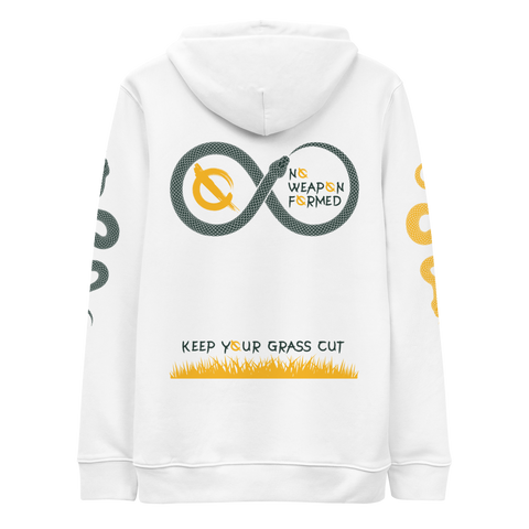 NO WEAPON FORMED 'SNAKES' GREEN/YELLOW - Unisex essential eco hoodie