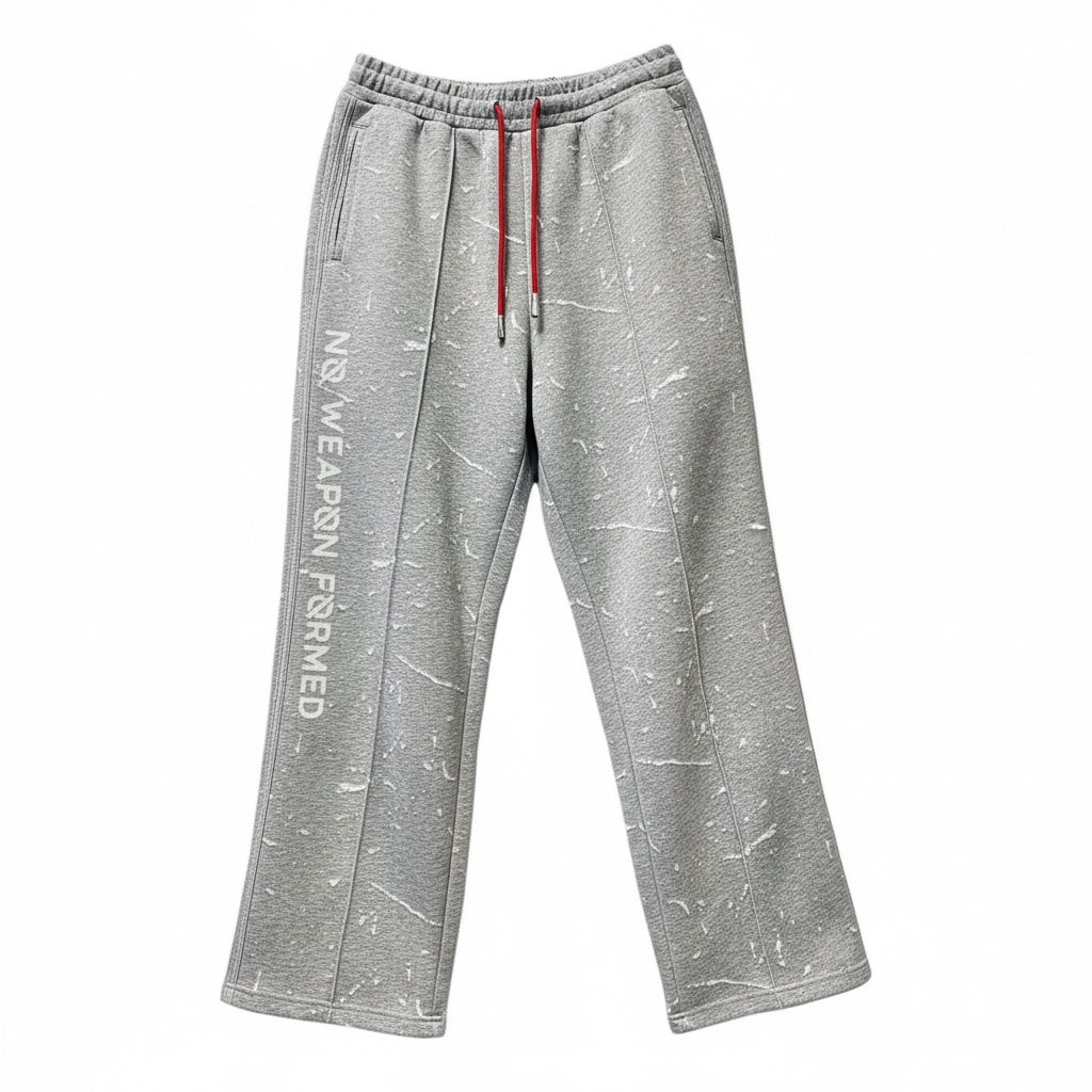 Laser Etched Sweat Suit - NO WEAPON FORMED® Collection