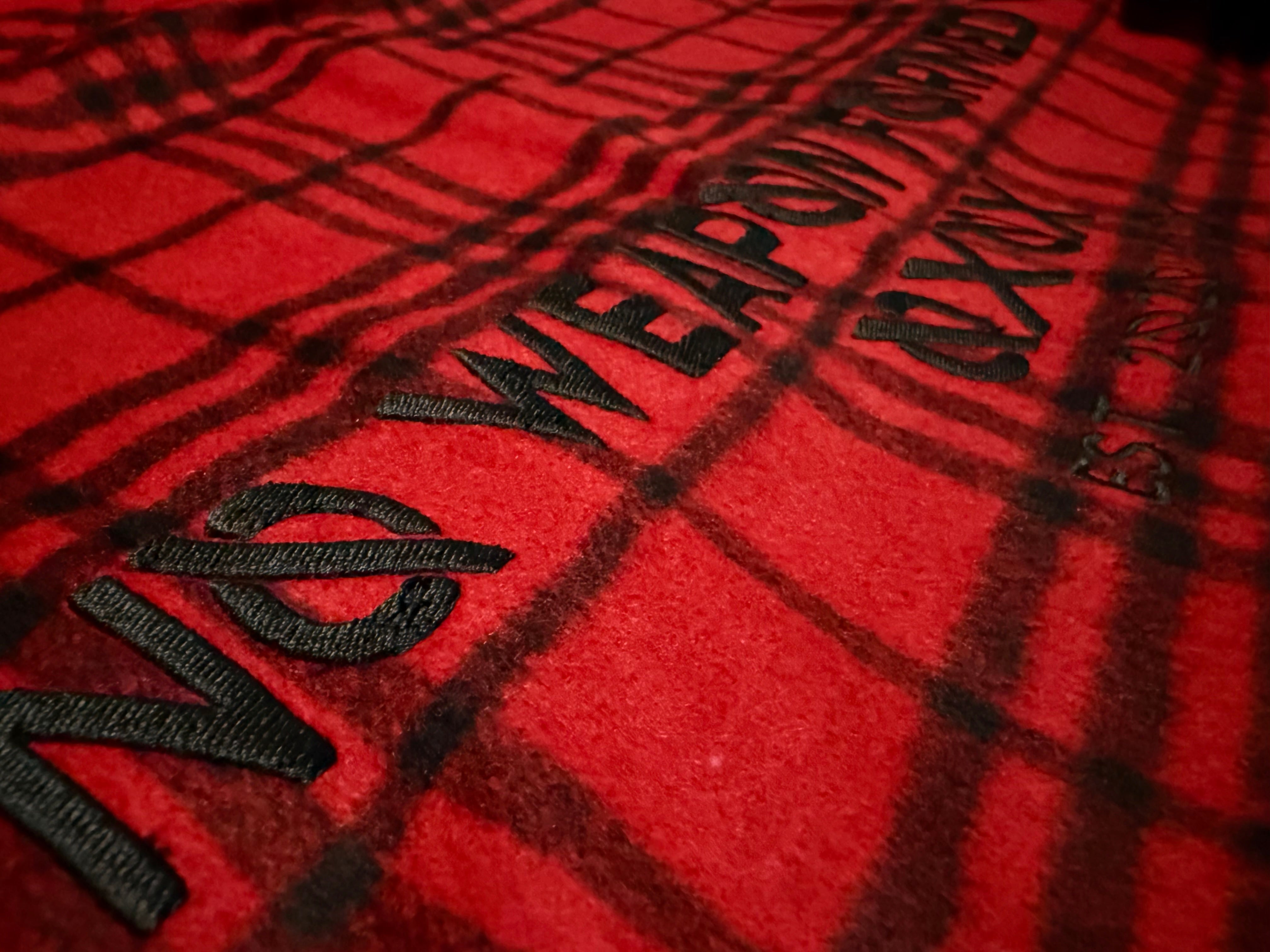 No Weapon Formed Heavy Brushed Flannel Shirt/Jacket