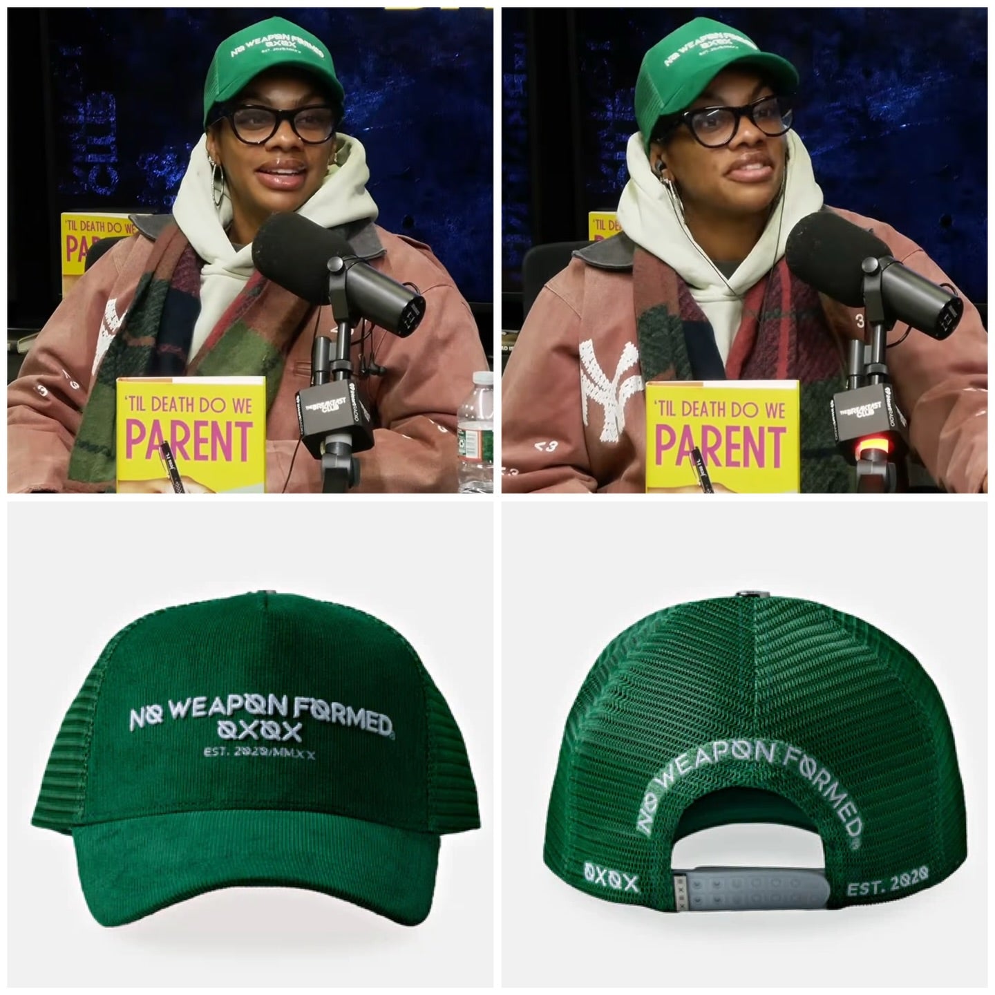 Corduroy Trucker Snapback Hat – No Weapon Formed Collection