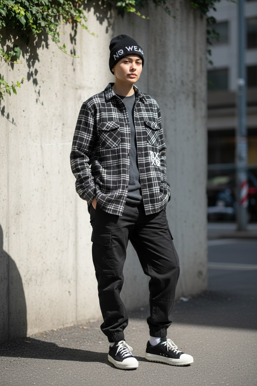 No Weapon Formed Heavy Brushed Flannel Shirt/Jacket