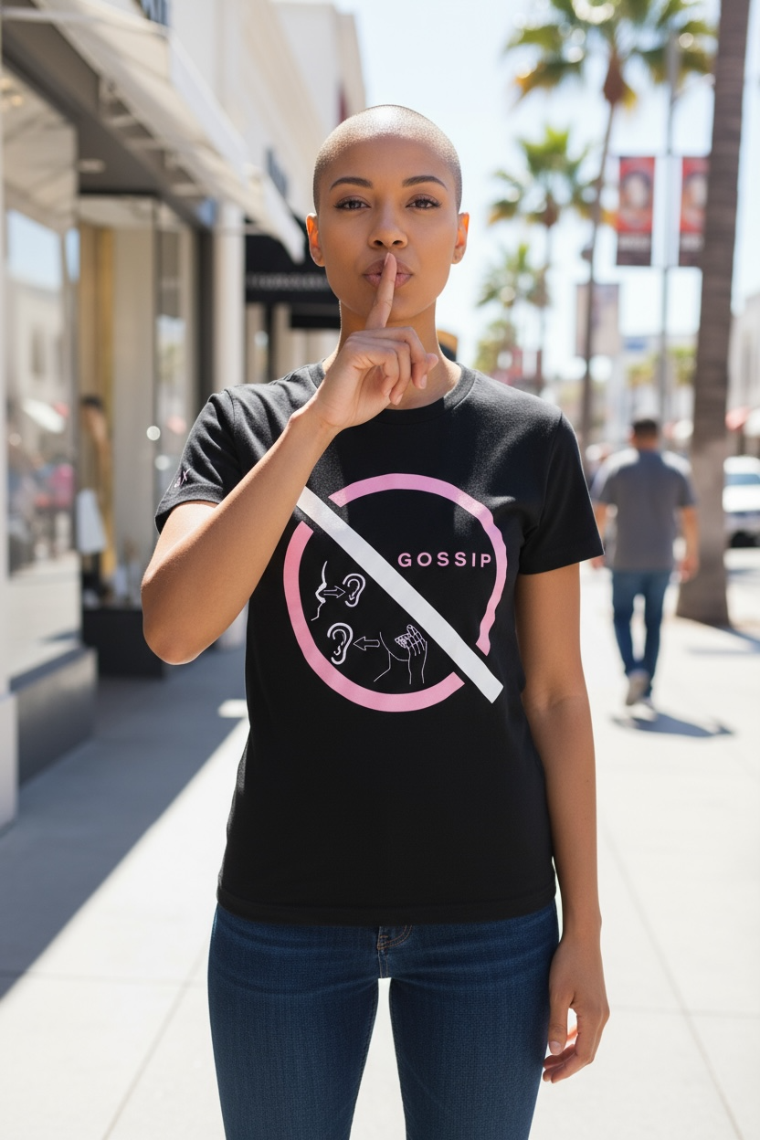 Loose Lips No Gossip Slim T – Year of the Snake Collection