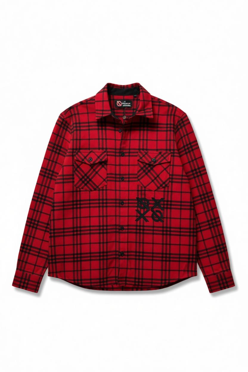 No Weapon Formed Heavy Brushed Flannel Shirt/Jacket