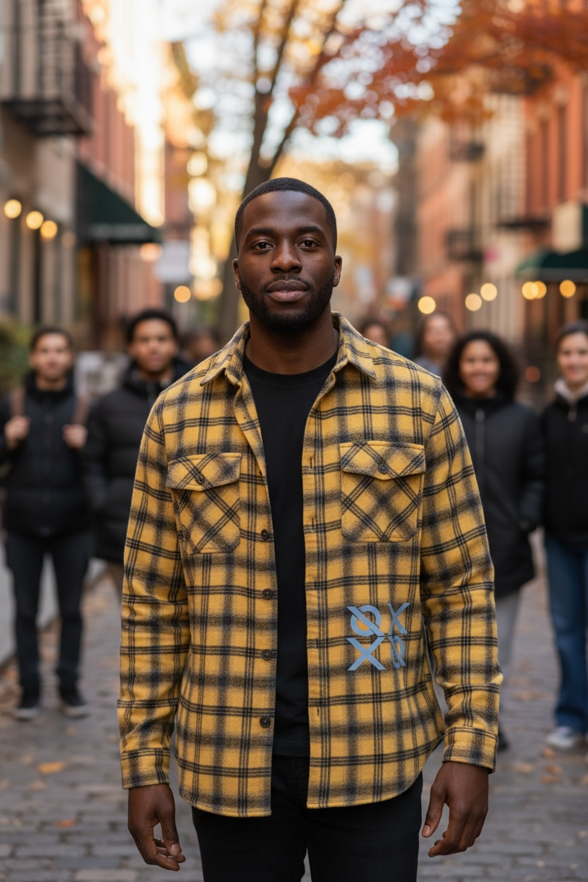 3M REFLECTIVE DISTRESSED & FROST WASHED FLANNEL — NO WEAPON FORMED®