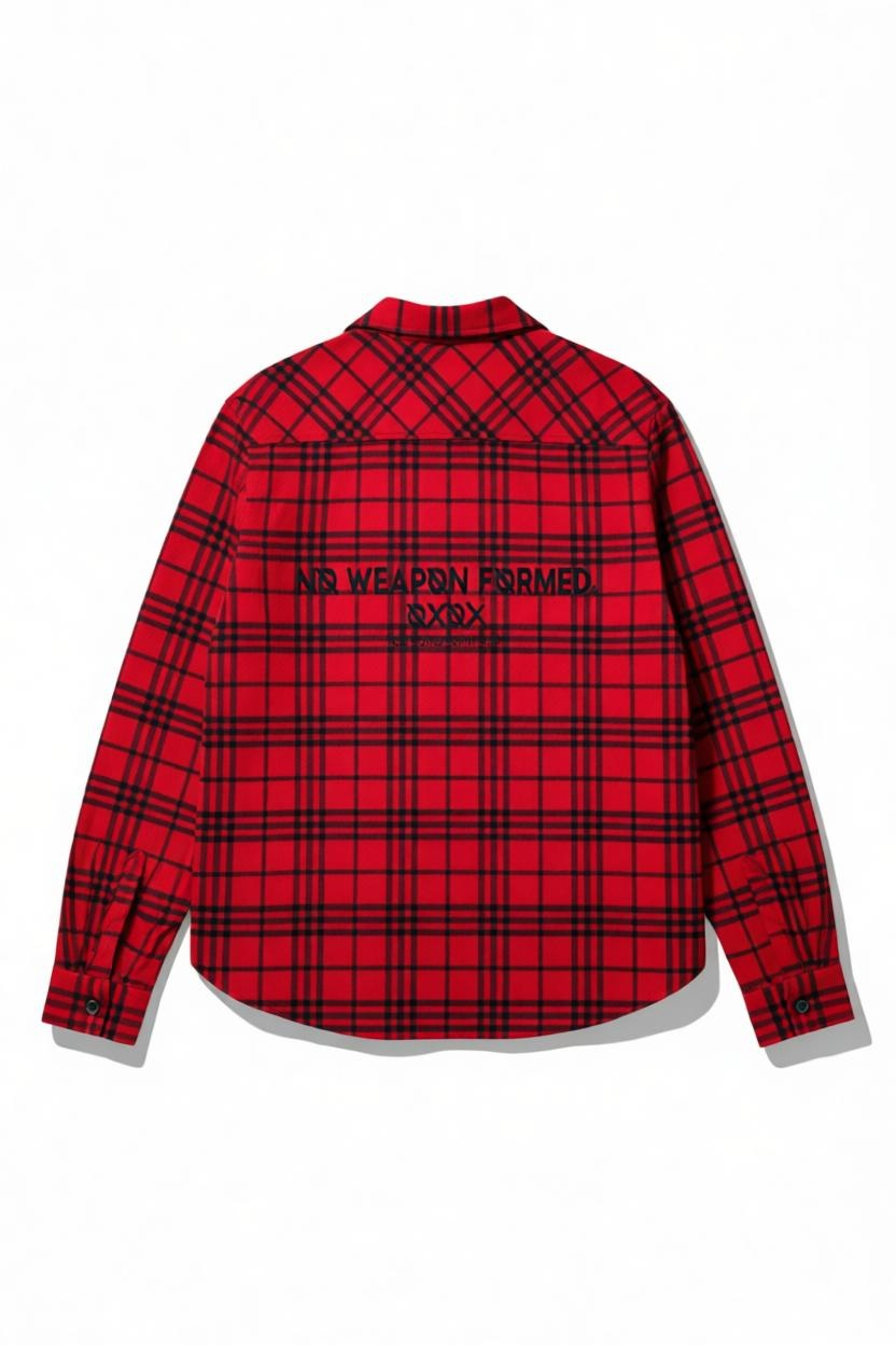 No Weapon Formed Heavy Brushed Flannel Shirt/Jacket