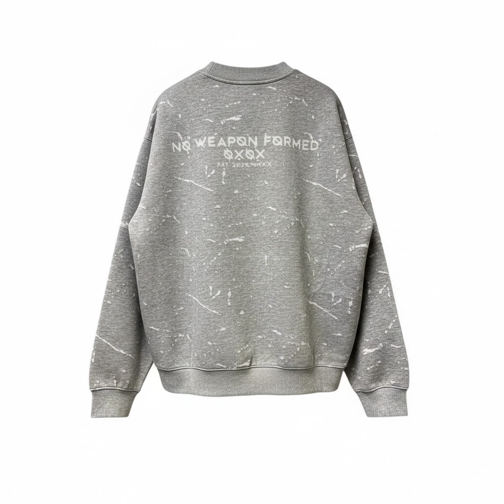 Laser Etched Sweat Suit - NO WEAPON FORMED® Collection