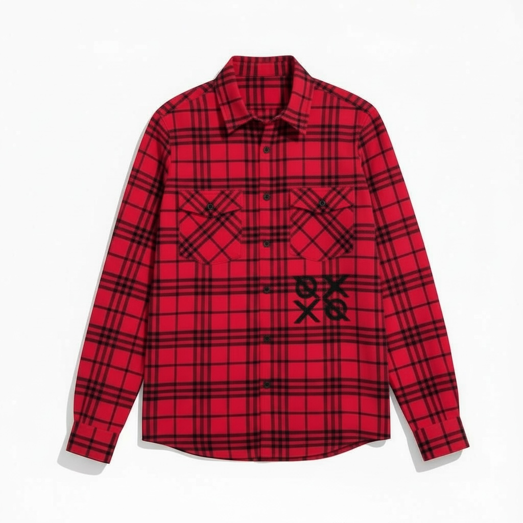 No Weapon Formed Heavy Flannel Shirt/Jacket “Shacket”