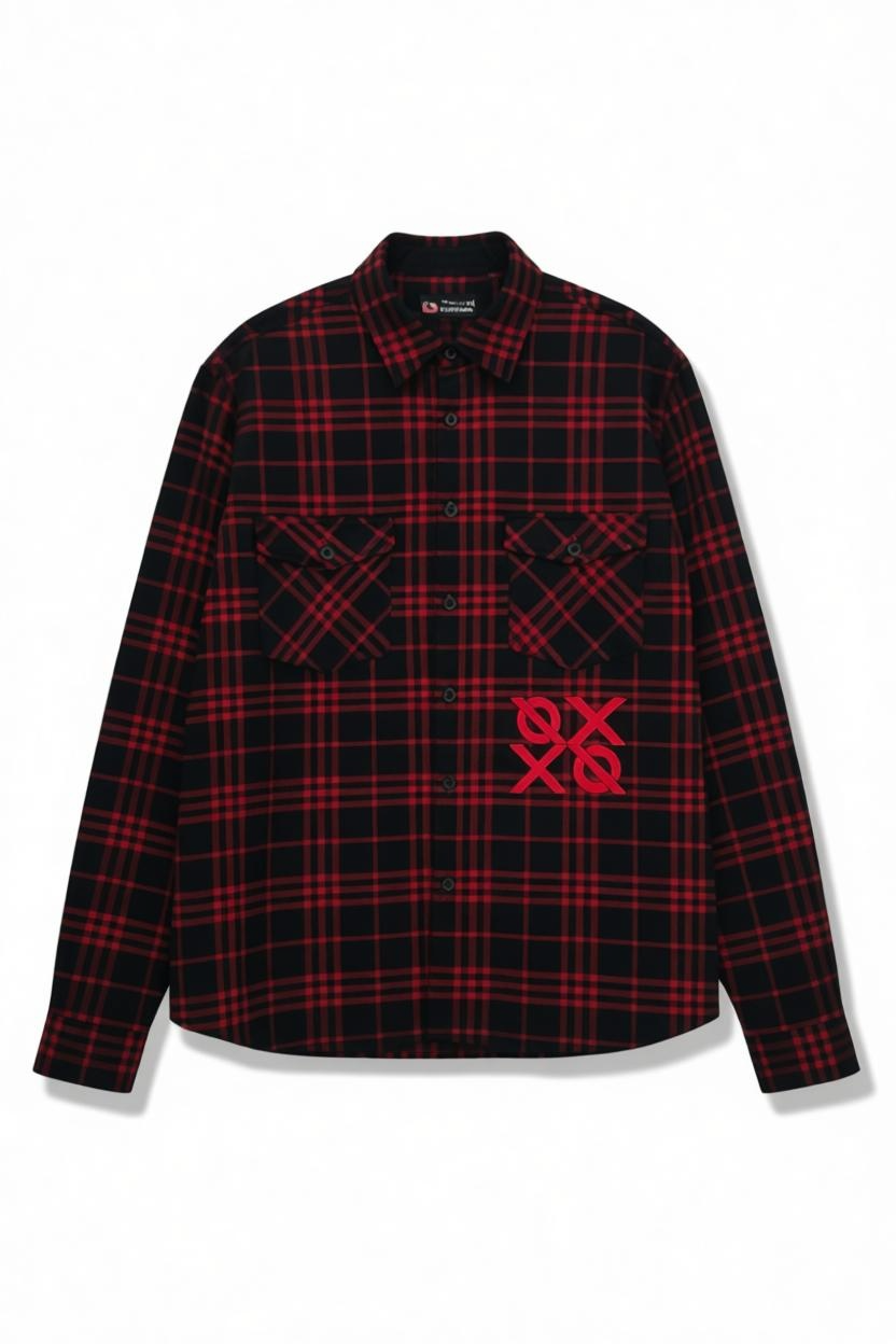 No Weapon Formed Heavy Brushed Flannel Shirt/Jacket