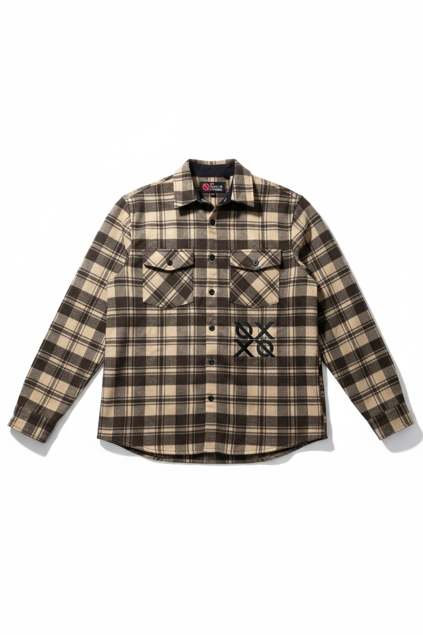 No Weapon Formed Heavy Brushed Flannel Shirt/Jacket