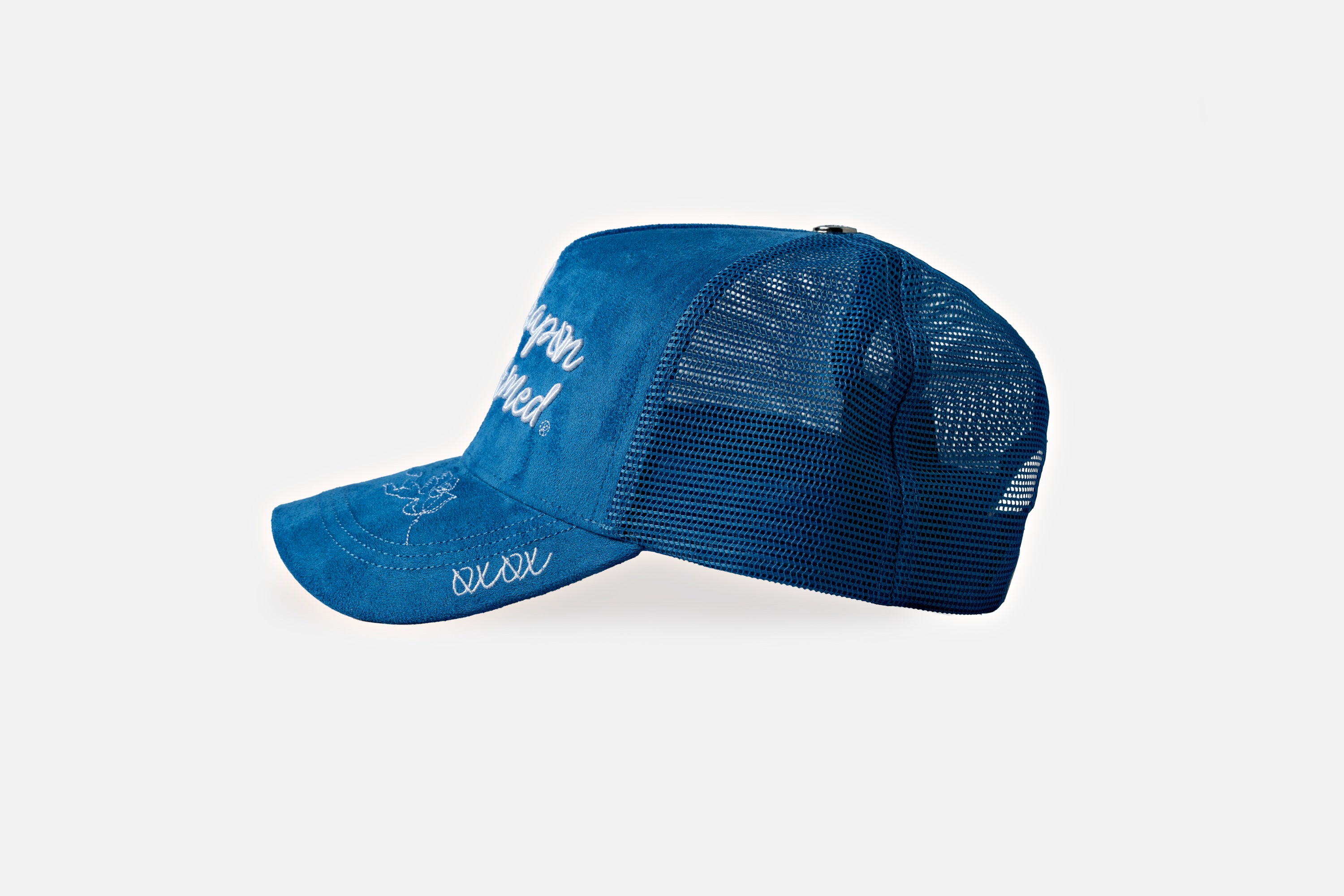 Blue Suede String Angel Trucker Snapback – No Weapon Formed Collection