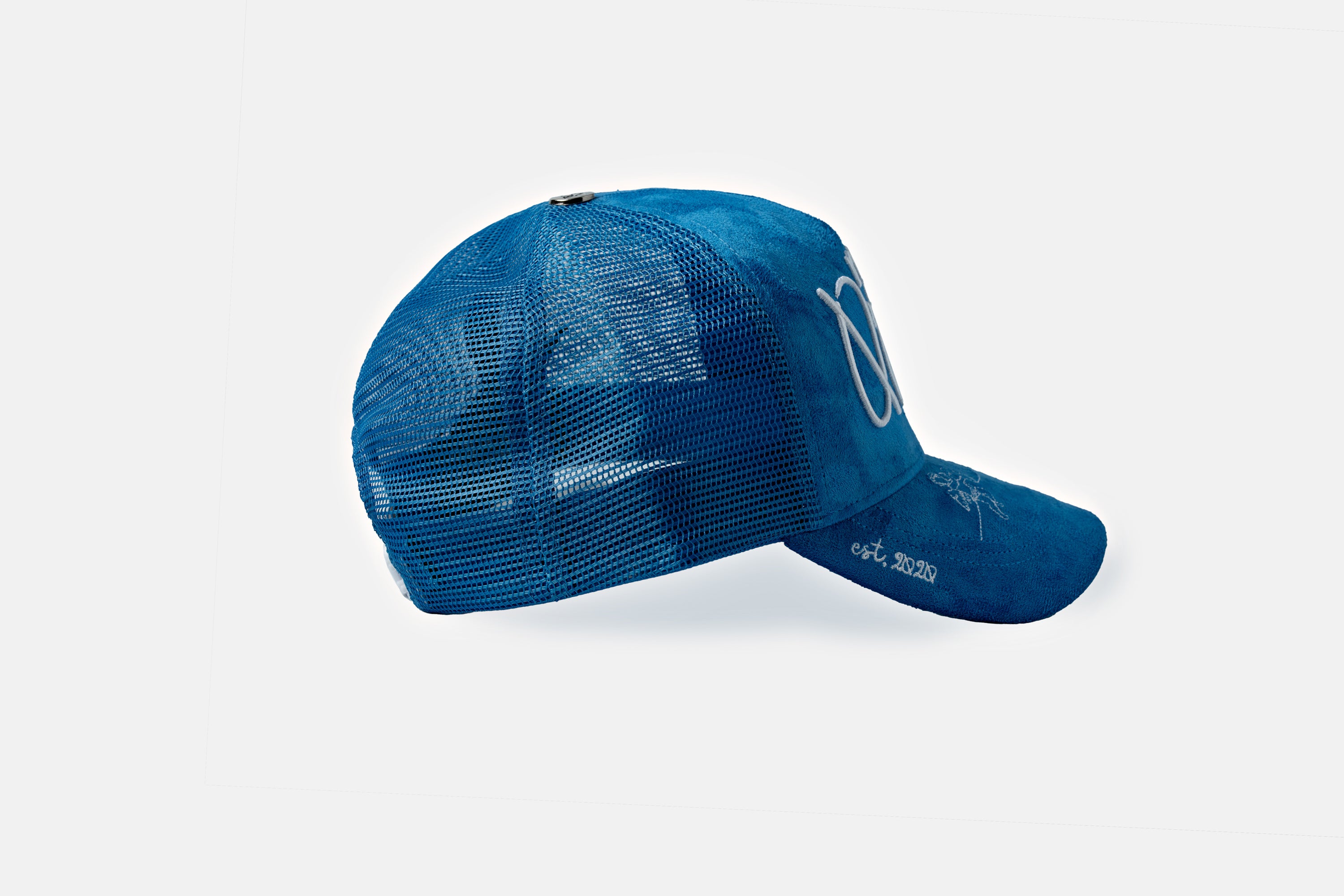 Blue Suede String Angel Trucker Snapback – No Weapon Formed Collection