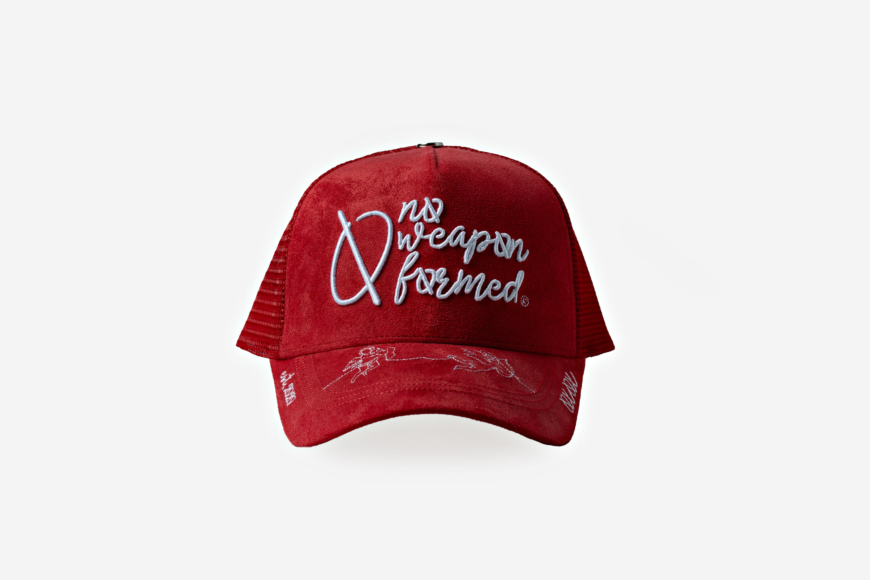 Suede String Angel Trucker Snapback – No Weapon Formed Collection