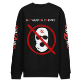 NO WEAPON FORMED 'ROBBER/OPPS' RED/WHITE/BLACK - Unisex eco sweatshirt