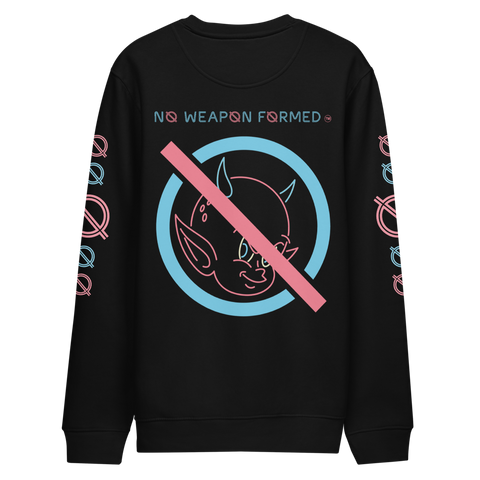 NO WEAPON FORMED 'SOUTH BEACH' DEVIL - Unisex eco sweatshirt