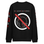 NO WEAPON FORMED 'DEVIL'  BLACK/RED/WHITE - Unisex eco sweatshirt