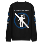 NO WEAPON FORMED 'TWO FACED PPL' NAVY/WHITE - Unisex eco sweatshirt