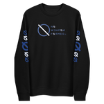 NO WEAPON FORMED 'SAINT MICHAEL THE ARCHANGEL' BLUE/WHITE - Unisex eco sweatshirt