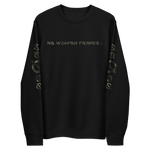 NO WEAPON FORMED DIGITAL CAMO LOGO - Unisex eco sweatshirt