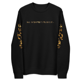 NO WEAPON FORMED LEOPARD LOGO - Unisex eco sweatshirt