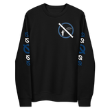 NO WEAPON FORMED 'TWO FACED PPL' NAVY/WHITE - Unisex eco sweatshirt