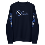 NO WEAPON FORMED 'SAINT MICHAEL THE ARCHANGEL' BLUE/WHITE - Unisex eco sweatshirt