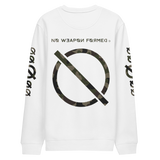 NO WEAPON FORMED DIGITAL CAMO LOGO - Unisex eco sweatshirt