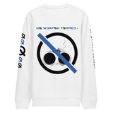 NO WEAPON FORMED 'SHOTGUN' BLACK/BLUE - Unisex eco sweatshirt