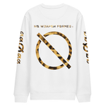 NO WEAPON FORMED LEOPARD LOGO - Unisex eco sweatshirt