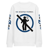 NO WEAPON FORMED 'TWO FACED PPL' NAVY/WHITE - Unisex eco sweatshirt