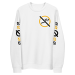 NO WEAPON FORMED 'SHOTGUN' BLACK/YELLOW/WHITE - Unisex eco sweatshirt