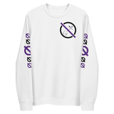 NO WEAPON FORMED 'DEVIL' PURPLE/BLACK/WHITE - Unisex eco sweatshirt