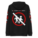 NO WEAPON FORMED 'BACKSTABBERS' RED/BLACK/WHITE - Unisex essential eco hoodie