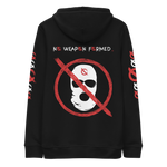 NO WEAPON FORMED 'ROBBER/OPPS' RED/WHITE/BLACK - Unisex essential eco hoodie