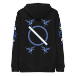 NO WEAPON FORMED FIGHTING ANGEL BLUE/WHITE - Unisex essential eco hoodie