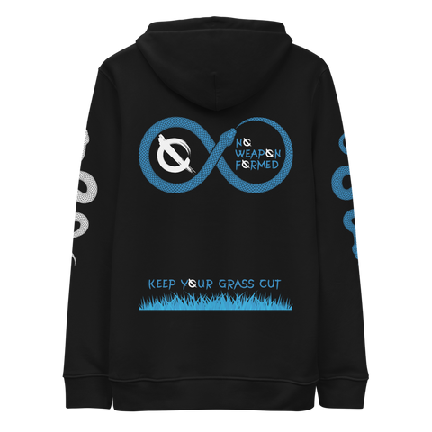 NO WEAPON FORMED "SNAKES" MAVS BLUE - Unisex essential eco hoodie