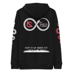 NO WEAPON FORMED 'SNAKES' RED/WHITE - Unisex essential eco hoodie