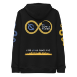 NO WEAPON FORMED 'SNAKES' BLUE/YELLOW - Unisex essential eco hoodie