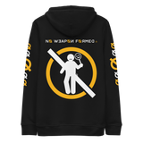 NO WEAPON FORMED 'TWO FACED PPL' YELLOW/BLACK/WHITE - Unisex essential eco hoodie