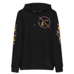 NO WEAPON FORMED 'ROBBER/OPPS' BURGUNDY/GOLD - Unisex essential eco hoodie