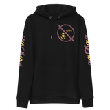 NO WEAPON FORMED 'ROBBER/OPPS' BURGUNDY/GOLD - Unisex essential eco hoodie