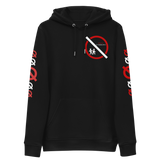 NO WEAPON FORMED 'BACKSTABBERS' RED/BLACK/WHITE - Unisex essential eco hoodie