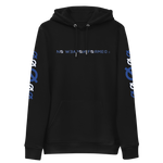 NO WEAPON FORMED FIGHTING ANGEL BLUE/WHITE - Unisex essential eco hoodie