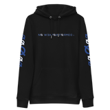 NO WEAPON FORMED FIGHTING ANGEL BLUE/WHITE - Unisex essential eco hoodie