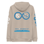 NO WEAPON FORMED "SNAKES" MAVS BLUE - Unisex essential eco hoodie