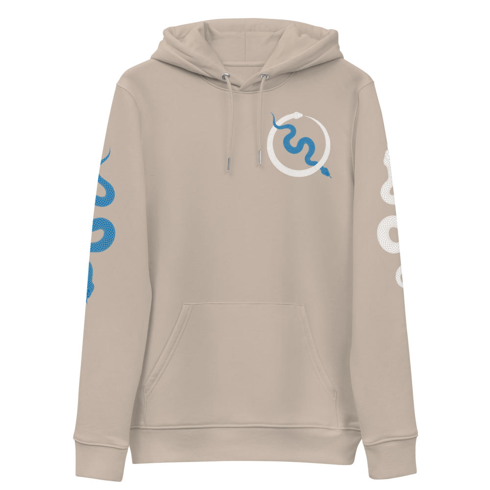 NO WEAPON FORMED "SNAKES" MAVS BLUE - Unisex essential eco hoodie